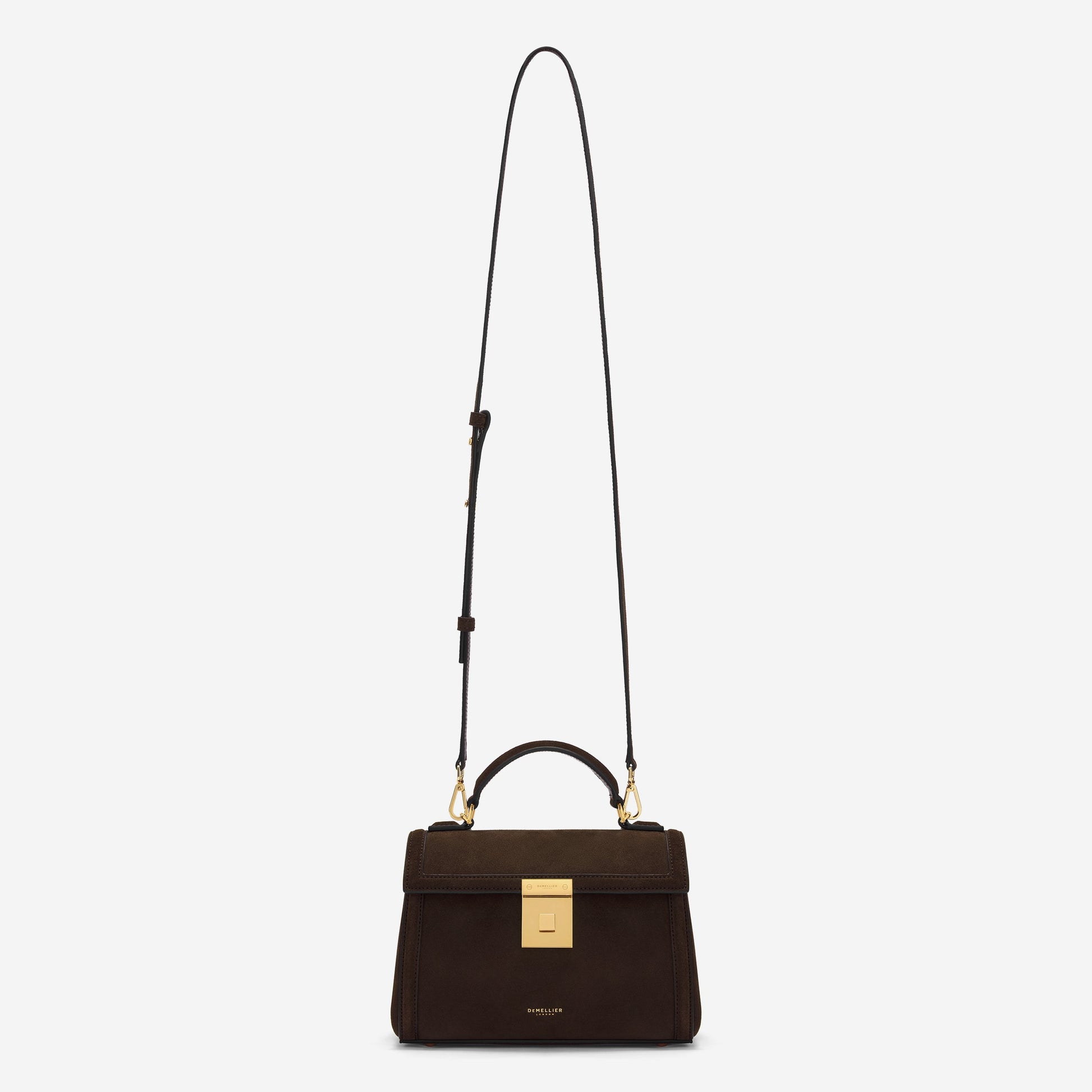 DeMellier The Paris mocha suede