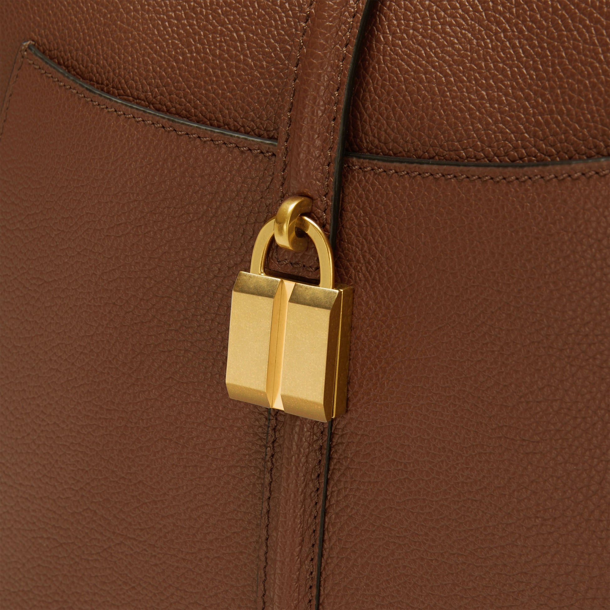 DeMellier The Siena Hobo tan small grain