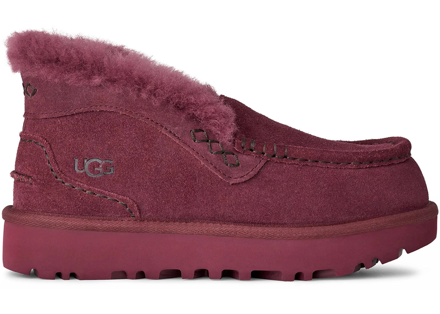 Ugg Ansley Parc Slipper Burnt Magenta (Women'S)