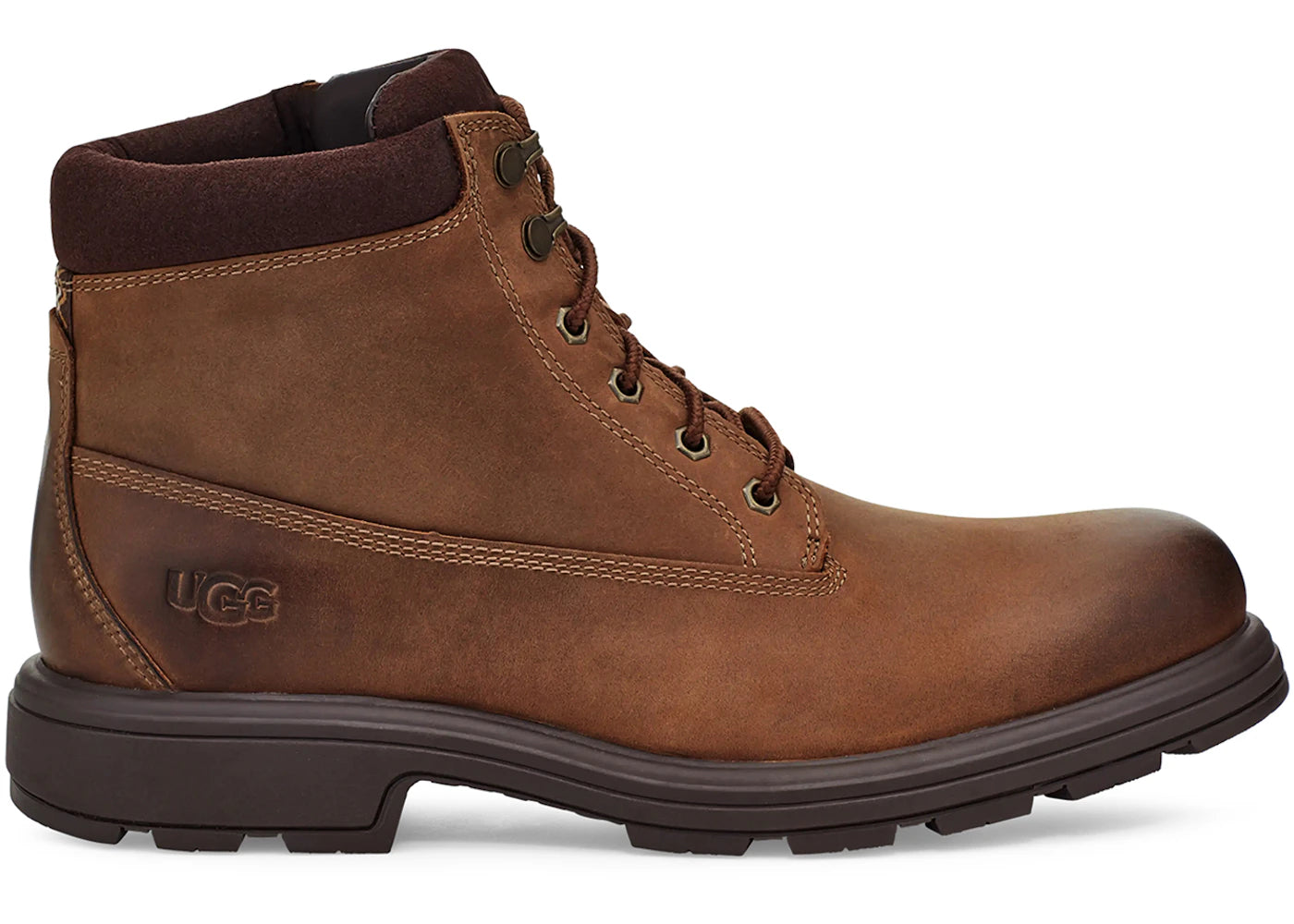 Ugg Biltmore Mid Boot Plain Toe Oak Leather