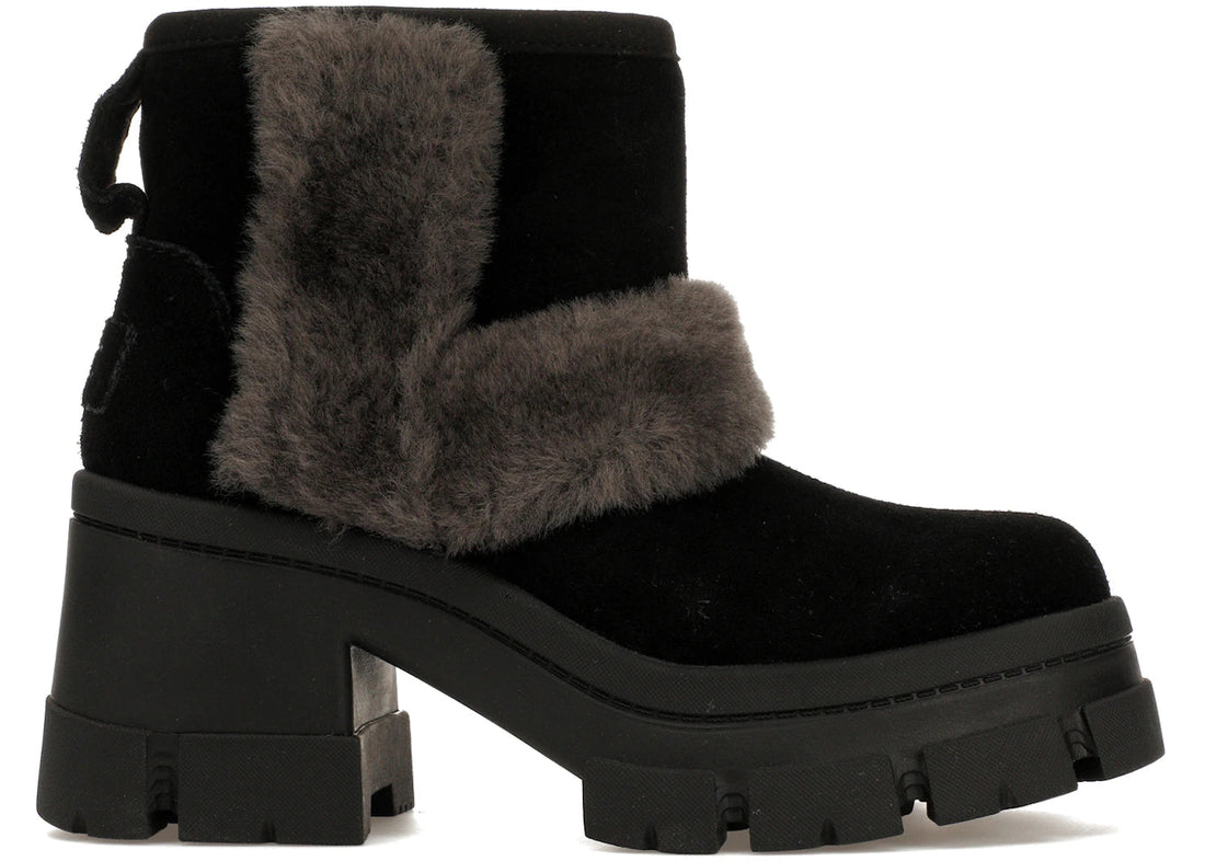 Ugg Brooklyn Sunburst Heeled Boot Black