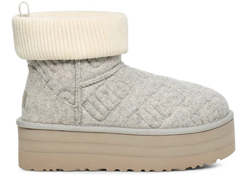 Ugg Classic Mini Platform Felted Boot Grey (Women'S)