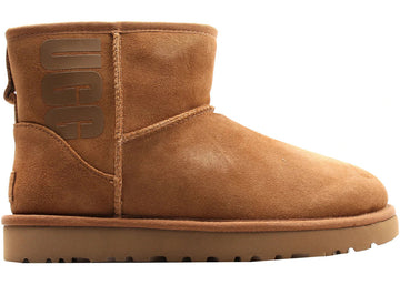 Ugg Classic Mini Rubber Logo Boot Chestnut (Women'S)