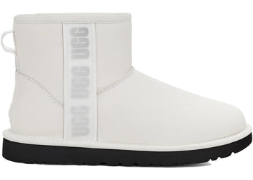 Ugg Classic Mini Side Logo Boot Ultra Matte White (Women'S)