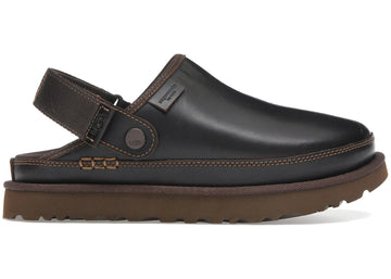 Ugg Goldenstar Clog Leather Regen Ironwood (Women'S)