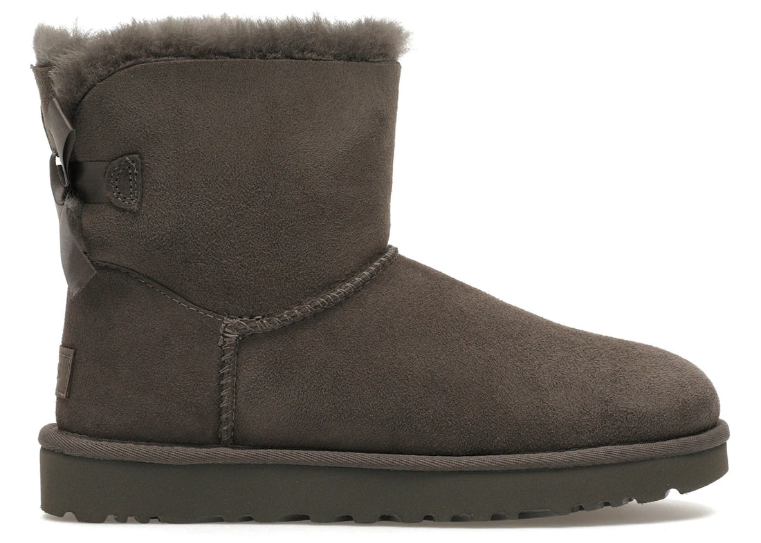 Ugg Mini Bailey Bow Ii Boot Grey (Women'S)