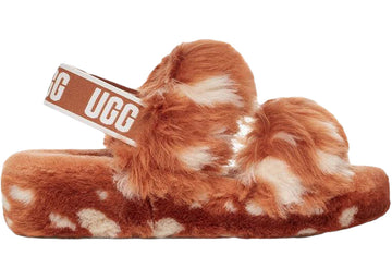 Ugg Oh Yeah Slide Natural Spots (Women'S)