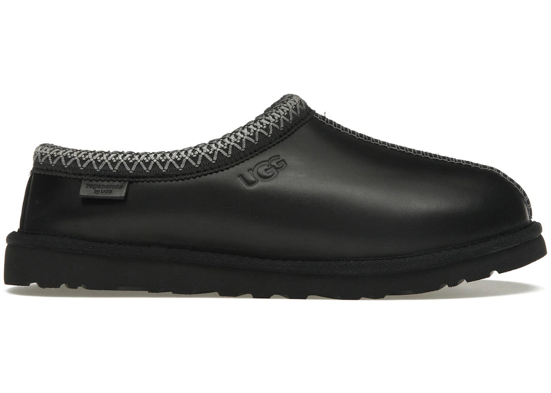 Ugg Tasman Lthr Regen Slipper Black