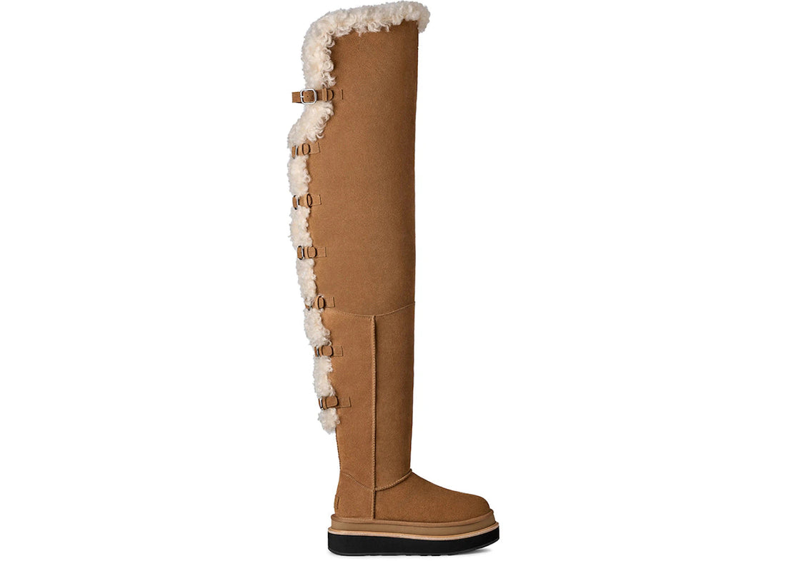 Ugg Thigh High Boot Sacai Chestnut (Women'S)