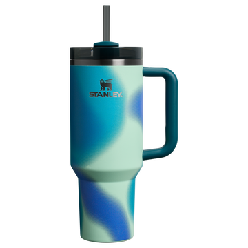 The New Frequency Quencher H2.0 FlowState Tumbler | 40 OZ Coastal Teal Motion Coastal Teal Motion