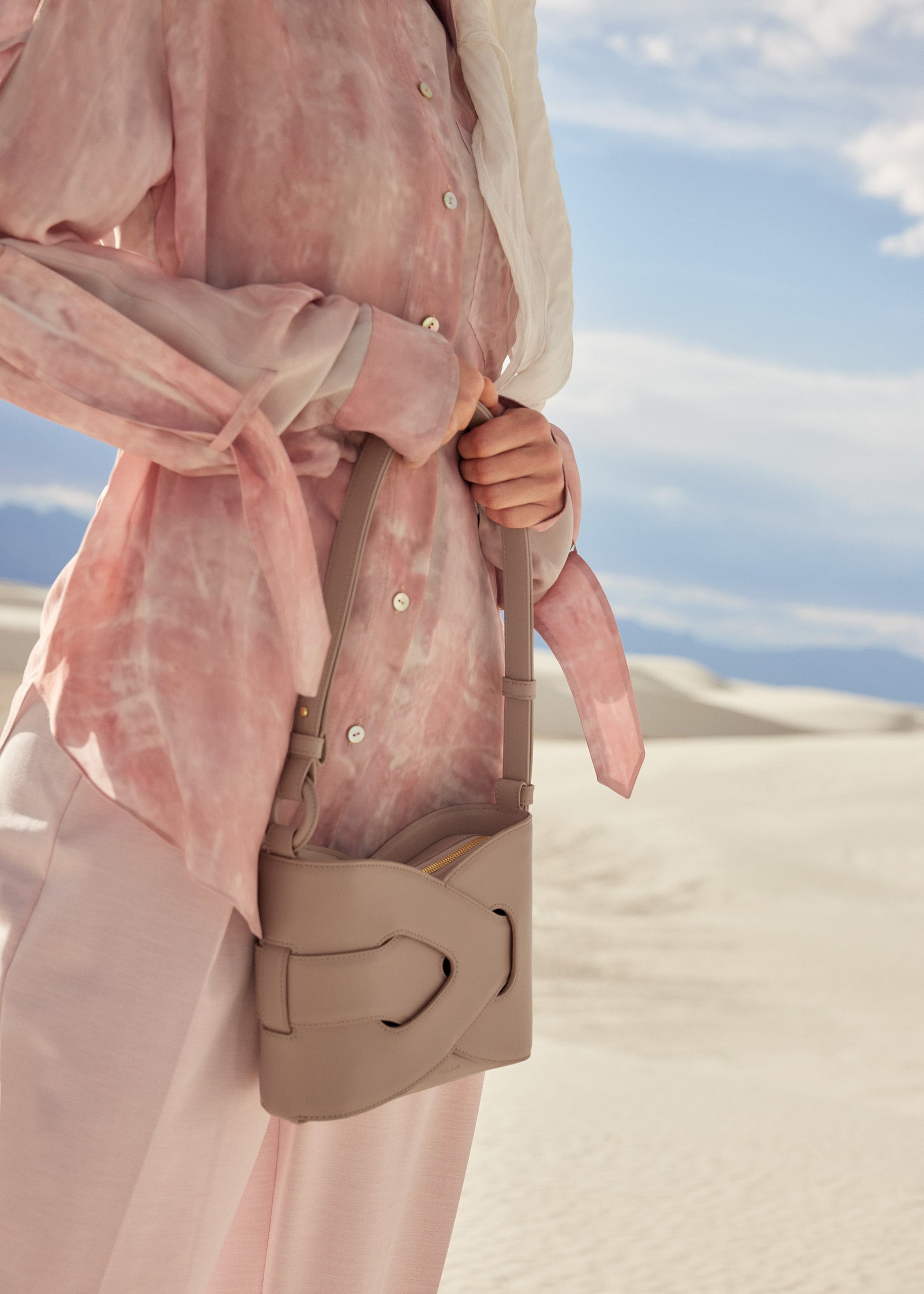 Polene Nodde Smooth Taupe