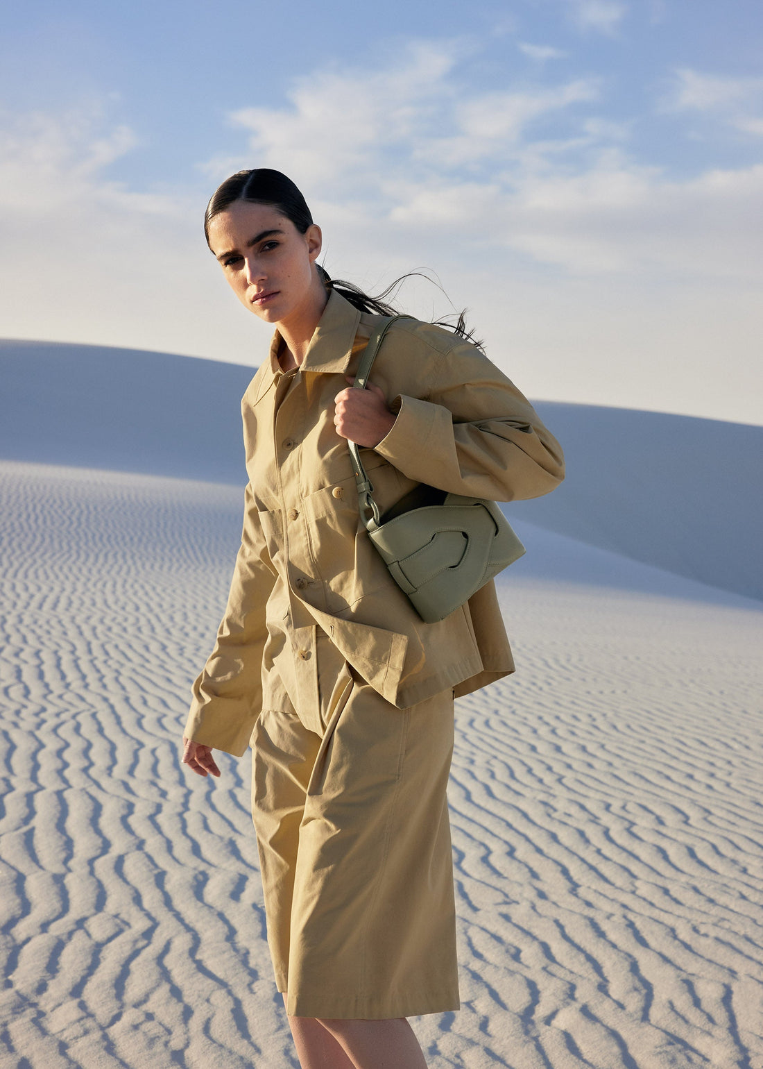 Polene Nodde Smooth Olive