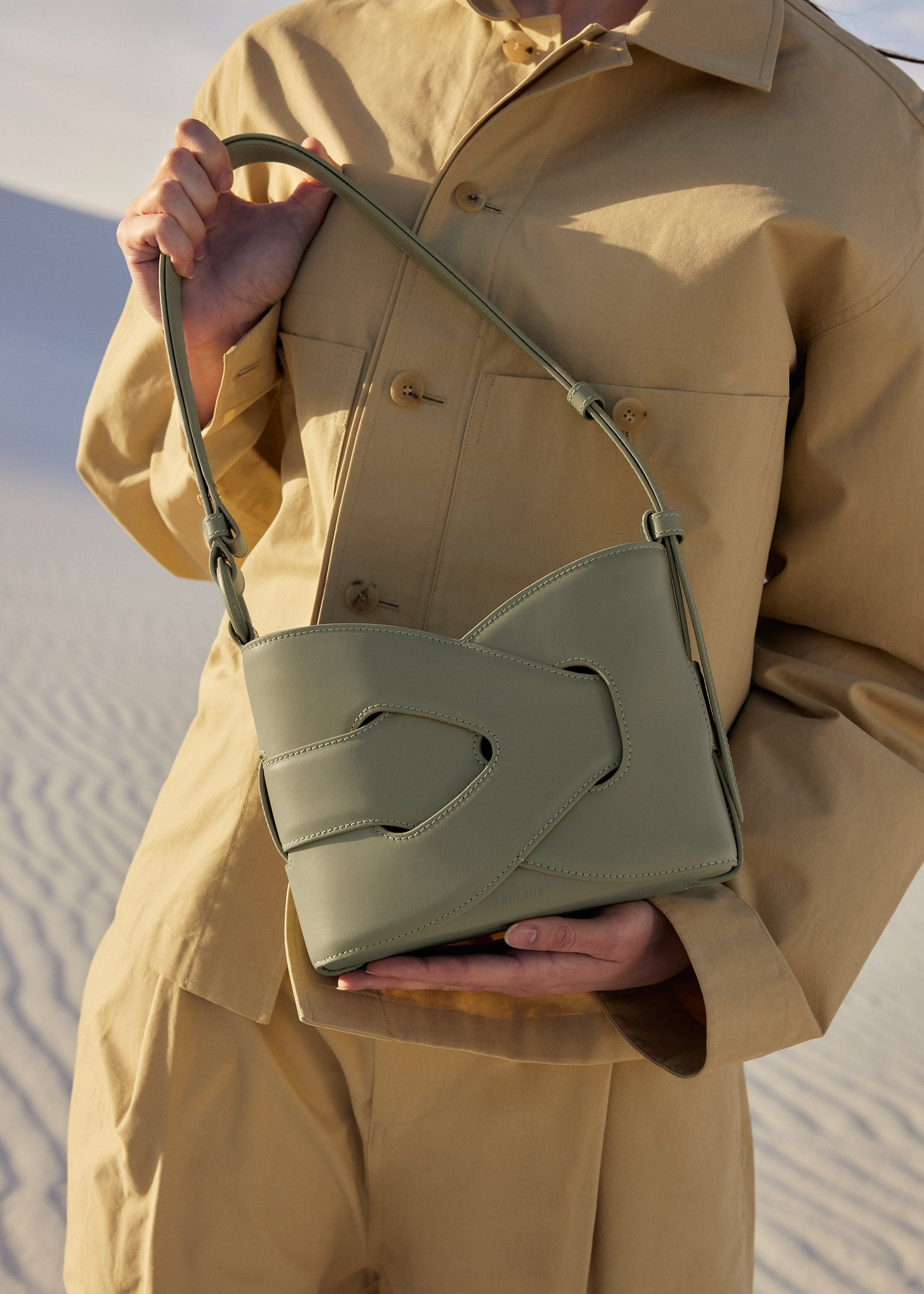 Polene Nodde Smooth Olive