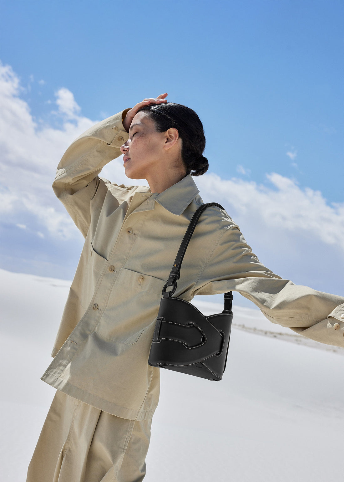 Polene Nodde Smooth Black