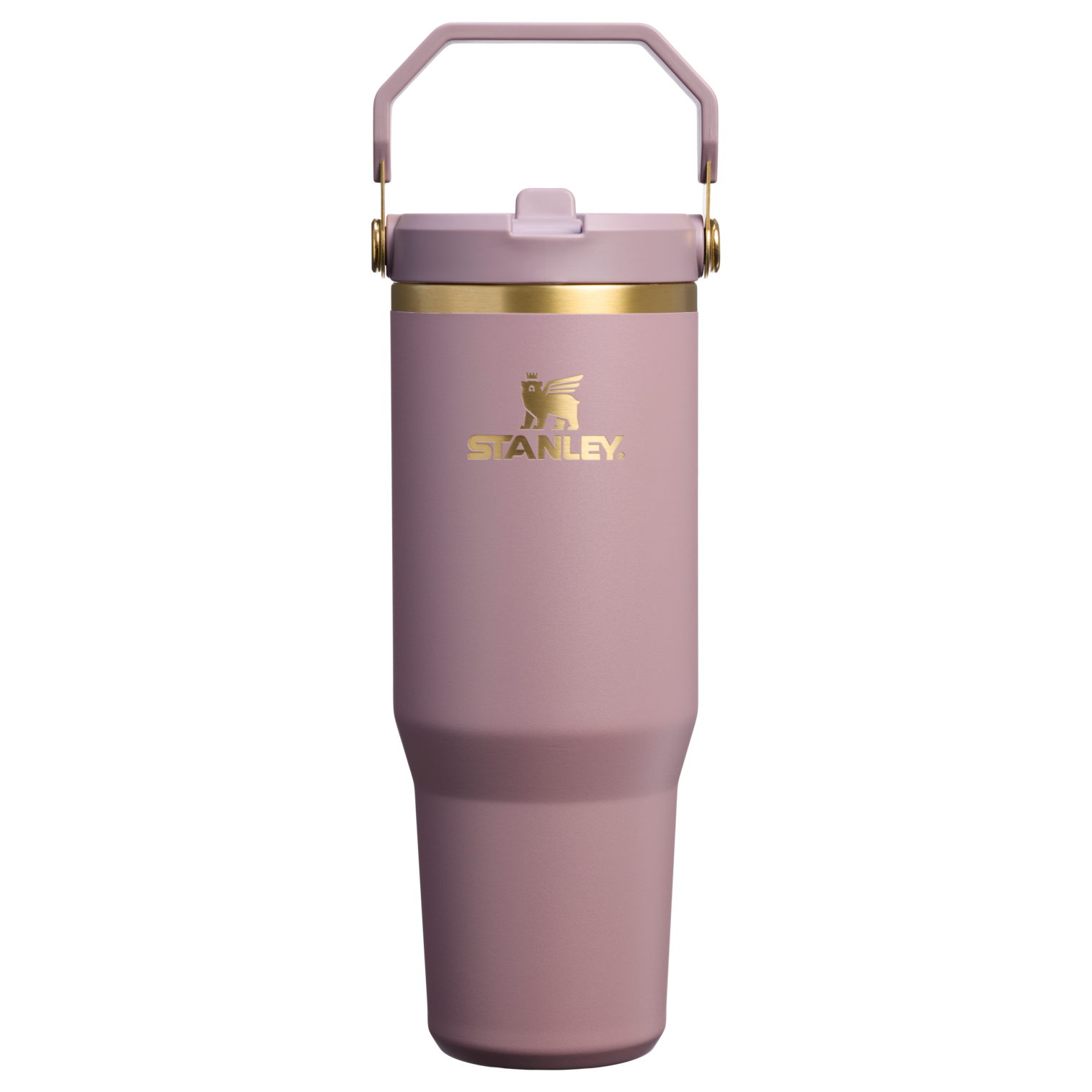 The IceFlow Flip Straw Tumbler | 30 OZ Cashmere Cashmere