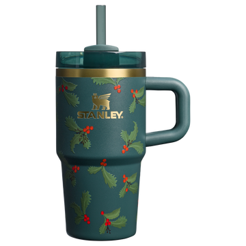 The Cheers & Cheer Quencher H2.O FlowState Tumbler | 20 OZ Holiday Botanical Holiday Botanical