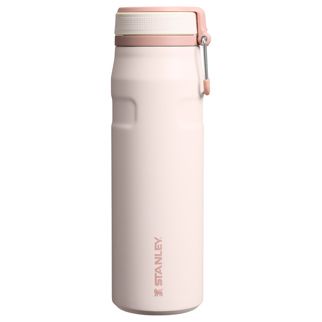 The IceFlow Bottle with Twist Flip Lid | 24 OZ Rose Quartz Rose Quartz
