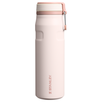 The IceFlow Bottle with Twist Flip Lid | 24 OZ Rose Quartz Rose Quartz