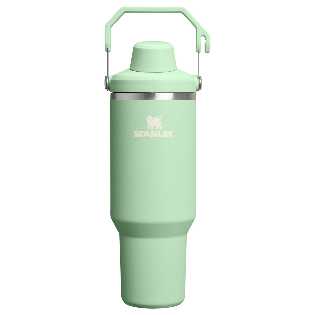 The IceFlow Tumbler with Fast Flow Lid | 40 OZ Pistachio Pistachio