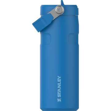 The IceFlow Bottle with Flip Straw Lid | 16 oz Azure Azure