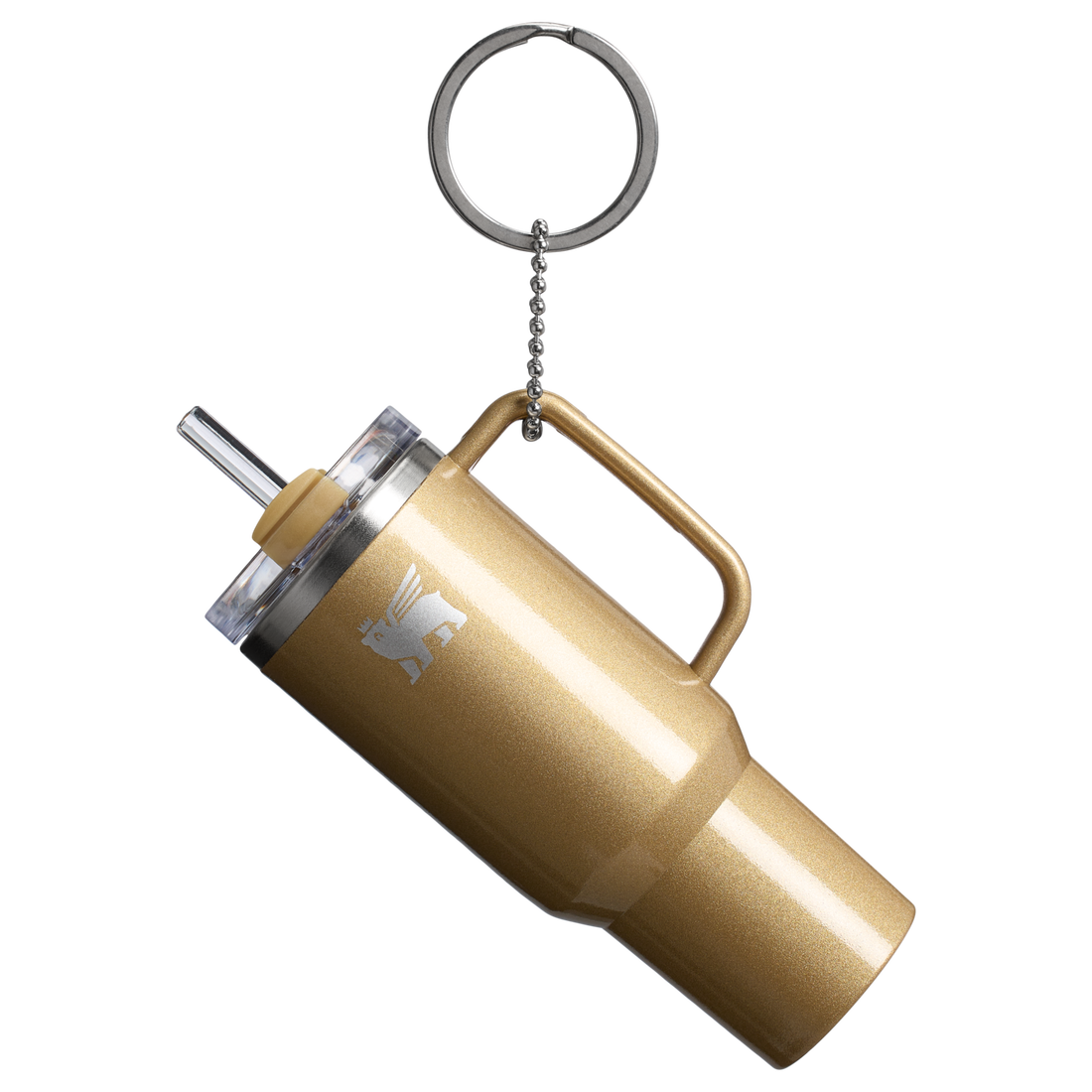 The Quencher H2.0 Tumbler Keychain Gold Gold