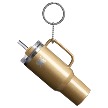 The Quencher H2.0 Tumbler Keychain Gold Gold