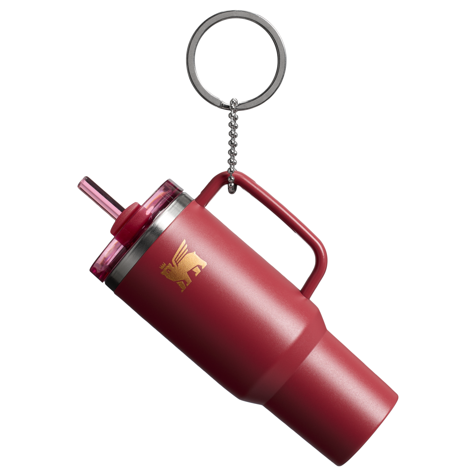 The Quencher H2.0 Tumbler Keychain Pomegranate Pomegranate