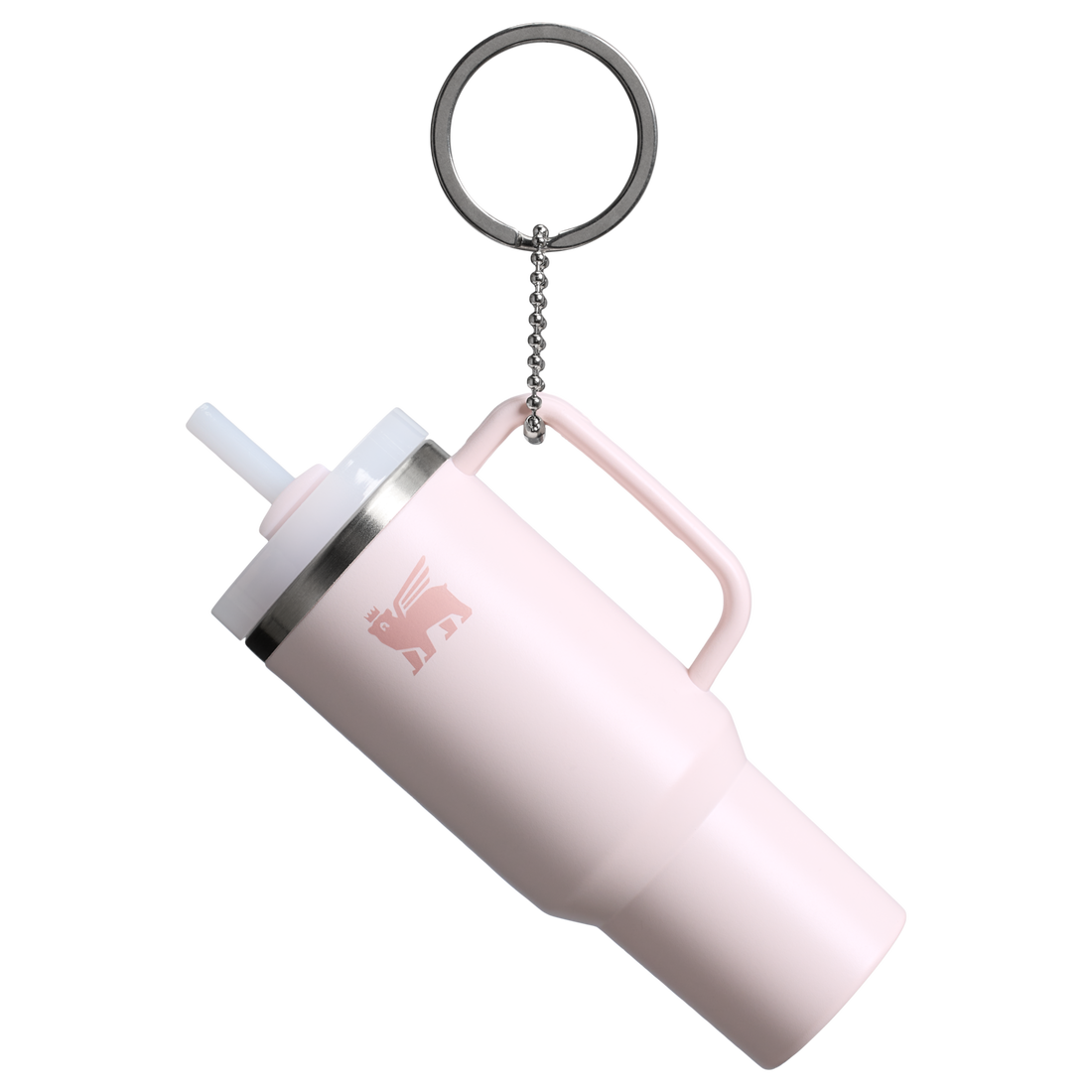 The Quencher H2.0 Tumbler Keychain Rose Quartz Rose Quartz