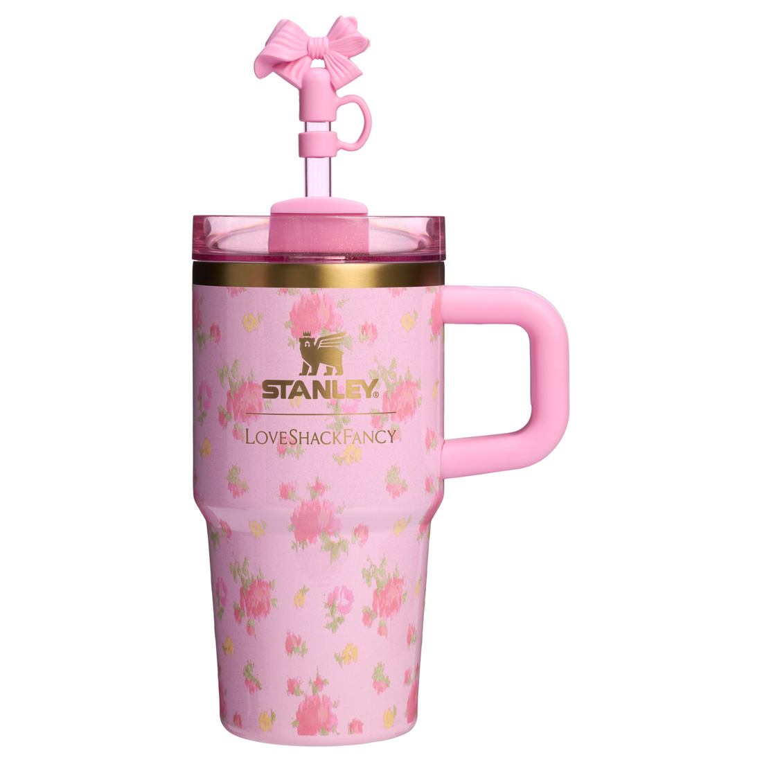 Stanley 1913 x LoveShackFancy Quencher H2.O FlowState Tumbler with Handle | 20 OZ Ibiza Sunset Ibiza Sunset