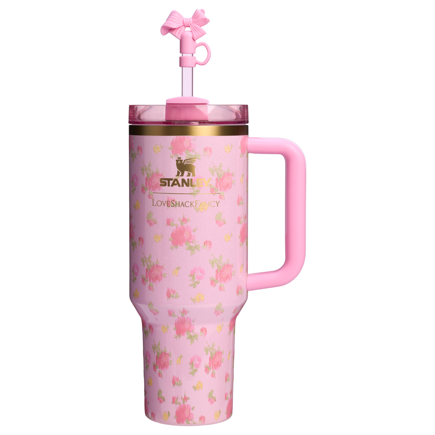 Stanley 1913 x LoveShackFancy Quencher H2.0 Flowstate Tumbler | 40 OZ Ibiza Sunset Ibiza Sunset