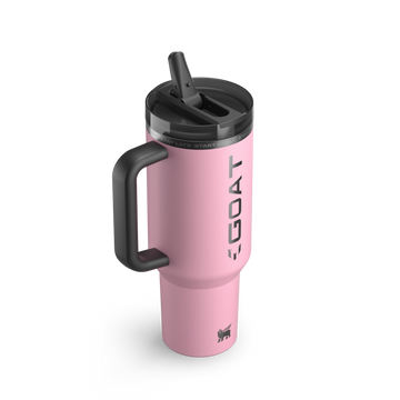 The Messi x Stanley Quencher ProTour Flip Straw Tumbler | 40 OZ Messi GOAT Pink Messi GOAT Pink