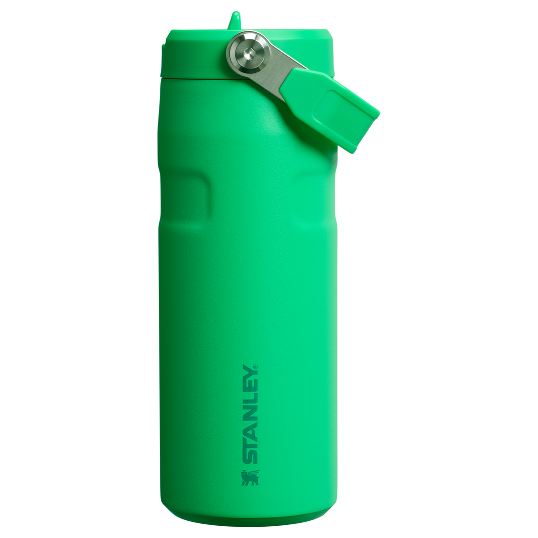 The IceFlow Bottle with Flip Straw Lid | 16 oz Meadow Meadow