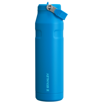 The IceFlow Bottle with Flip Straw Lid | 36 oz Azure Azure