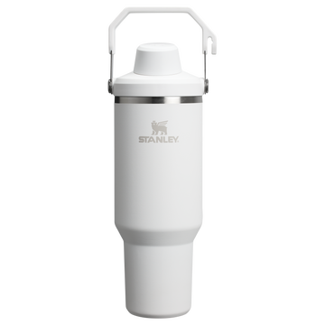 The IceFlow Tumbler with Fast Flow Lid | 40 OZ Frost Frost
