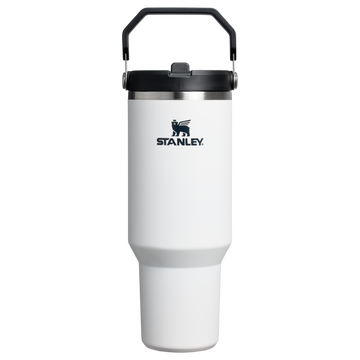 The IceFlow Flip Straw Tumbler | 40 OZ Chalk Chalk