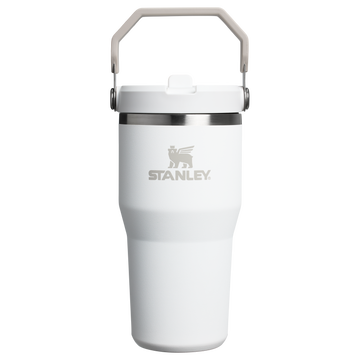 The IceFlow Flip Straw Tumbler | 20 OZ Frost Frost