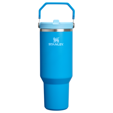 The IceFlow Flip Straw Tumbler | 40 OZ Azure Azure