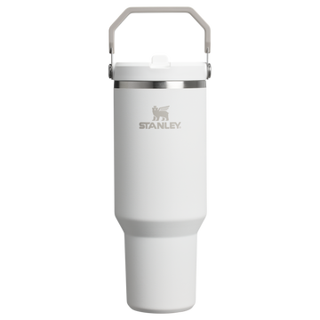 The IceFlow Flip Straw Tumbler | 40 OZ Frost Frost