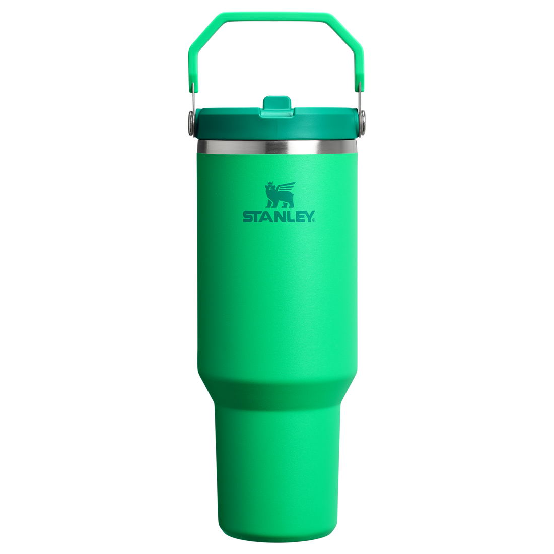 The IceFlow Flip Straw Tumbler | 40 OZ Meadow Meadow
