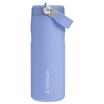 The IceFlow Bottle with Flip Straw Lid | 16 oz Hydrangea Hydrangea