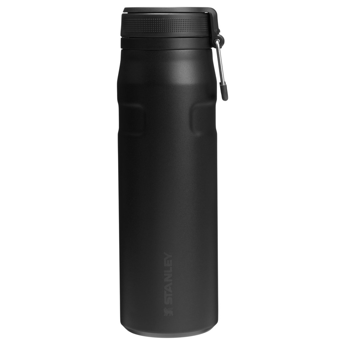 The IceFlow Bottle with Twist Flip Lid | 24 OZ Black 2.0 Black 2.0