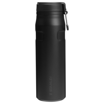 The IceFlow Bottle with Twist Flip Lid | 24 OZ Black 2.0 Black 2.0