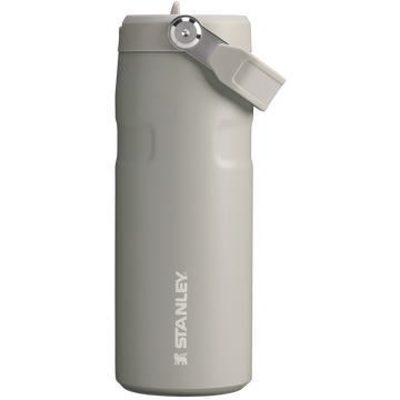 The IceFlow Bottle with Flip Straw Lid | 16 oz Ash Ash
