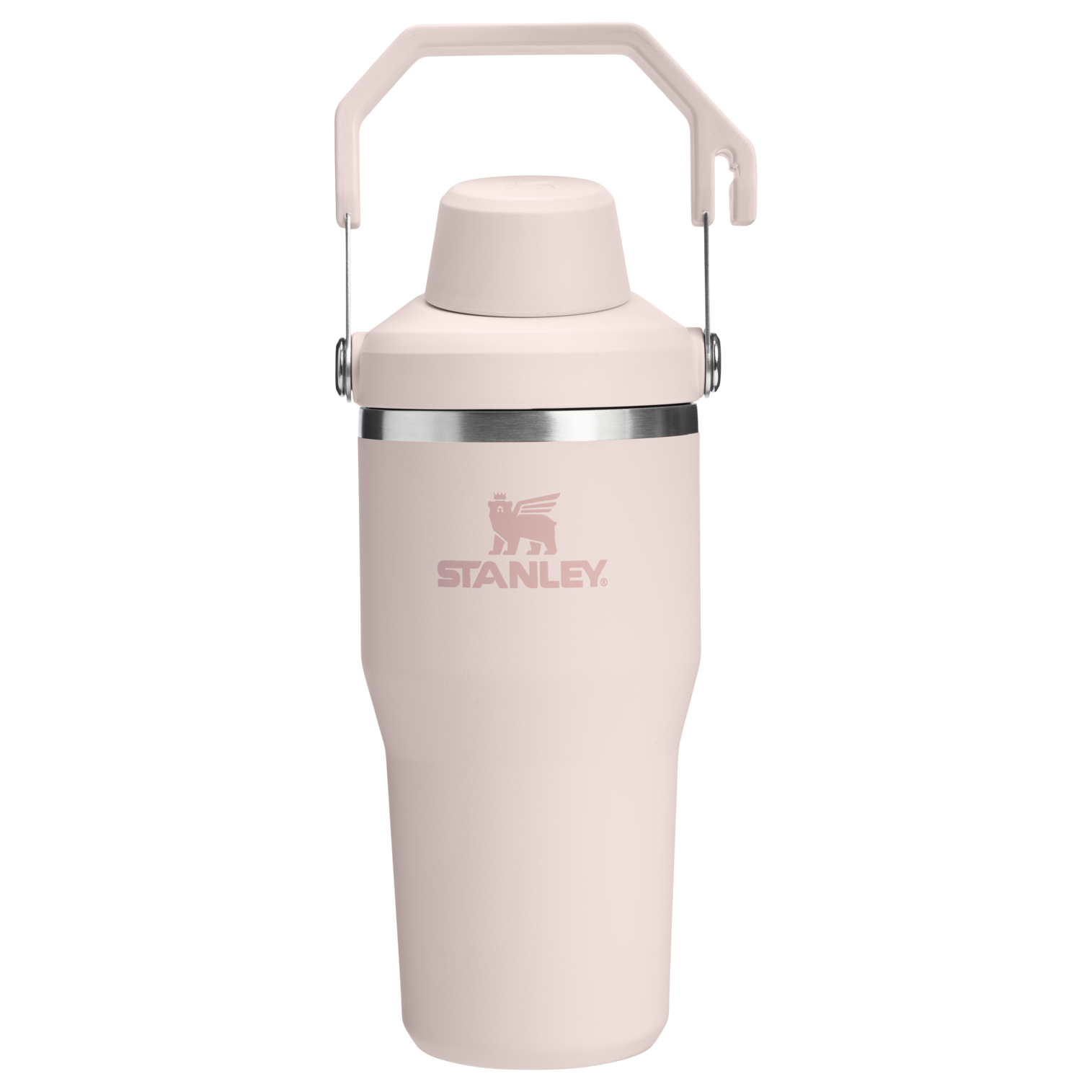 The IceFlow Tumbler with Fast Flow Lid | 20 OZ Rose Quartz Rose Quartz