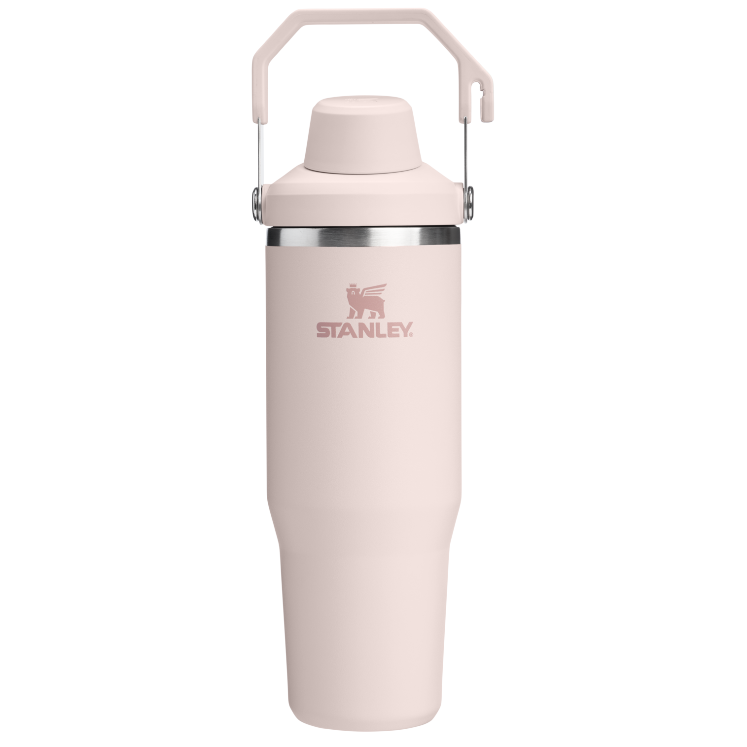 The IceFlow Tumbler with Fast Flow Lid | 30 OZ Rose Quartz Rose Quartz