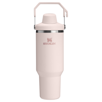 The IceFlow Tumbler with Fast Flow Lid | 40 OZ Rose Quartz Rose Quartz