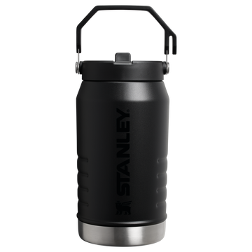 The IceFlow Flip Straw Jug | 64 OZ Black 2.0 VRT Black 2.0 VRT