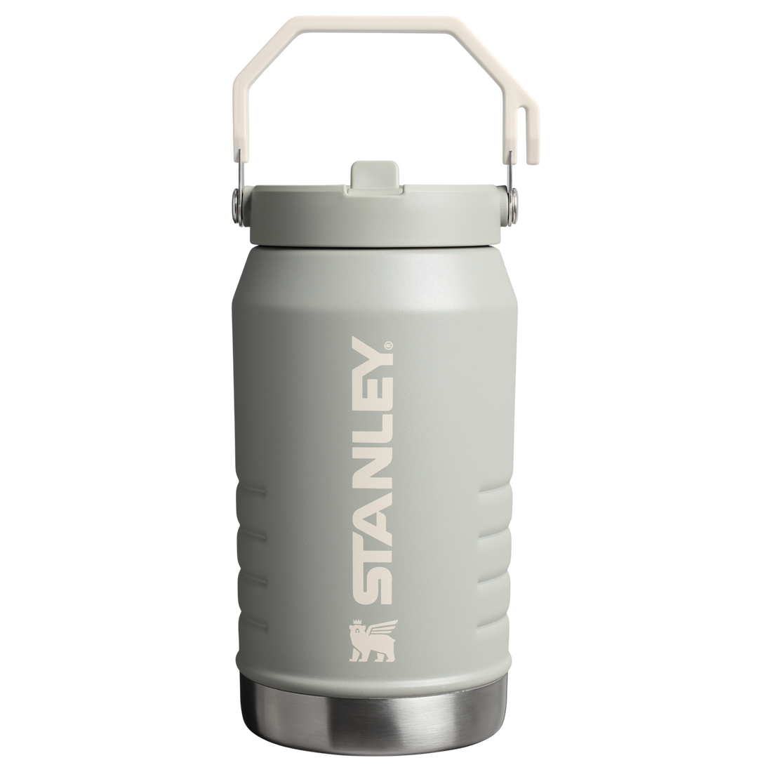 The IceFlow Flip Straw Jug | 64 OZ Sage Grey Sage Grey