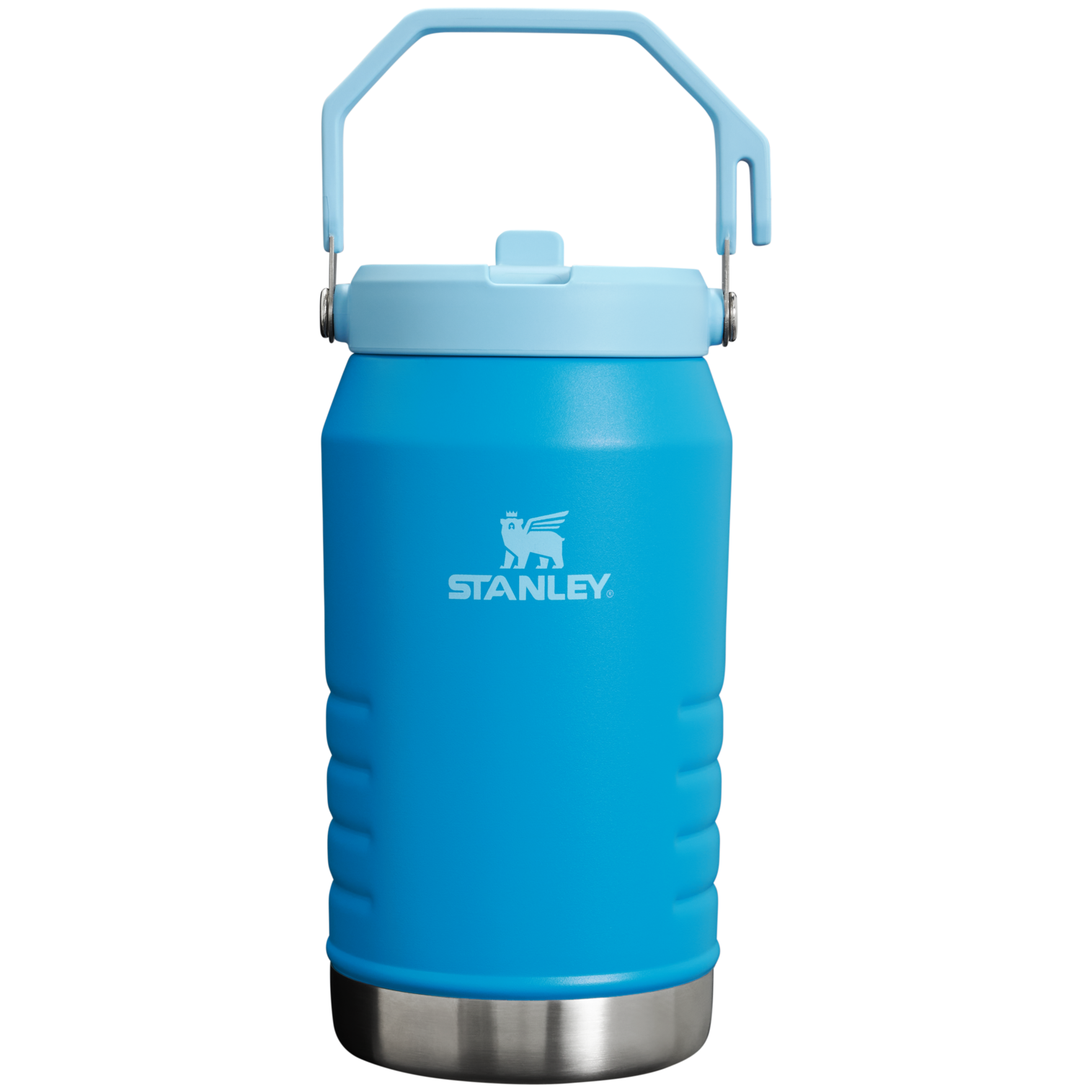 The IceFlow Flip Straw Jug | 64 OZ Azure Azure