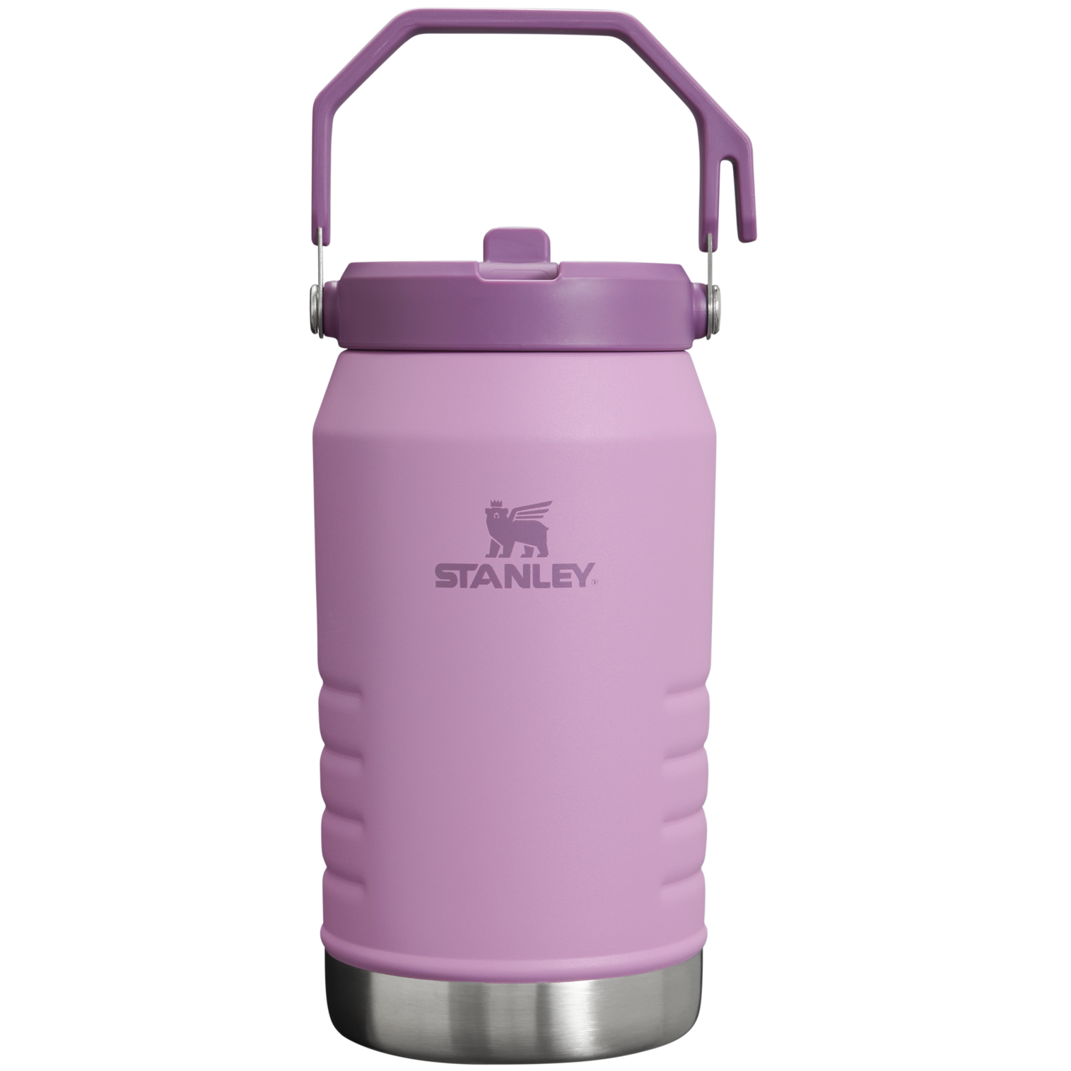 The IceFlow Flip Straw Jug | 64 OZ Lilac Lilac